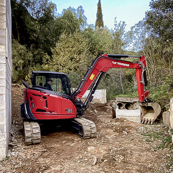 YANMAR SV86-7 Miniexcavadora | 8ton - Imagen 2